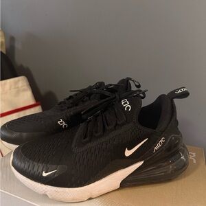 Nike Air Max 270 Black and White Sneakers